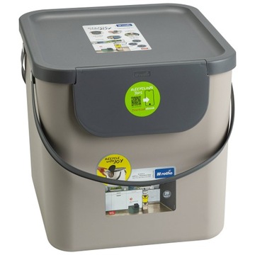Контейнер для сортировки мусора Rotho ALBULA 40л.