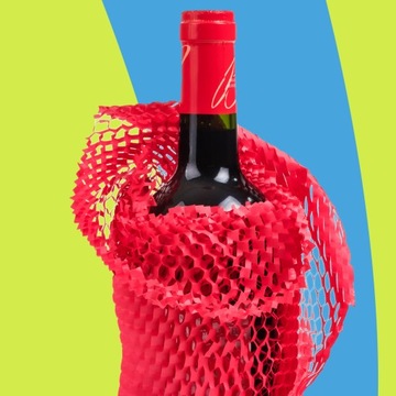 Оберточная бумага сотового формата БУМАЖНЫЙ НАПОЛНИТЕЛЬ ДЛЯ ПОСЫЛОК 100 м