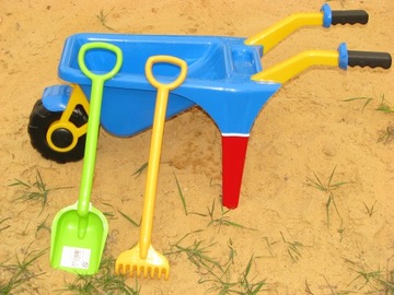 БОЛЬШОЙ ПОЛЬСКИЙ КОМПЛЕКТ ПЕСКА ДЕТСКАЯ КОЛЯСКА