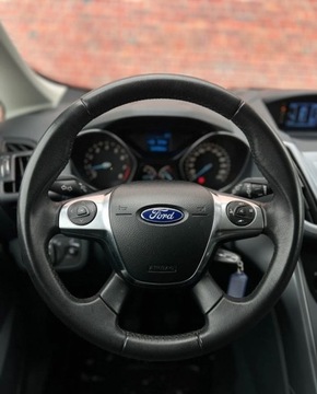 Ford C-MAX II Minivan 1.0 EcoBoost 100KM 2013 Ford C-MAX Grzane fotele Klima Super stan Gwarancja w cenie Warszawa VFXV, zdjęcie 27