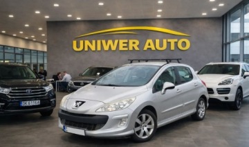 Peugeot 308 I Hatchback 5d 1.6 VTi 120KM 2008 Peugeot 308 1.6 Benzyna 120 KM 1.6 Benzyna 120KM