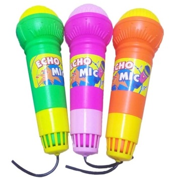 ДЕТСКИЙ МИКРОФОН С ЭФФЕКТОМ ЭХО-КАРАОКЕ