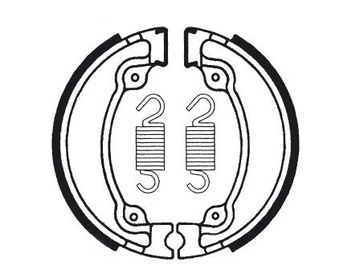 Szczęki hamulcowe kpl. TRW MCS805