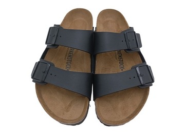 Birkenstock Arizona, klapki męskie, czarne, r.41