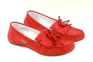 Best But 1033 mokasyn rozm.37 czerwony
