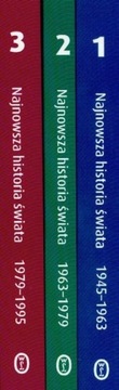 Najnowsza historia świata Tom 1-3 Pakiet