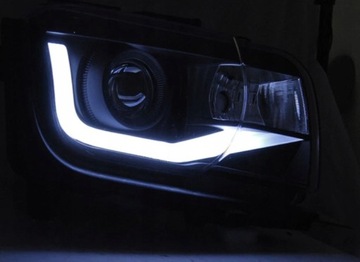SVĚTLA SVĚTLOMET CHEVROLET CAMARO 09-13 BLACK LED