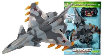 Samolot wojskowy duży zdalnie sterowany pilot R/C