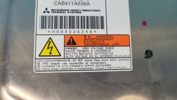 MITSUBISHI OUTLANDER III PHEV 20r ИНВЕРТОР-ПРЕОБРАЗОВАТЕЛЬ 7807A021