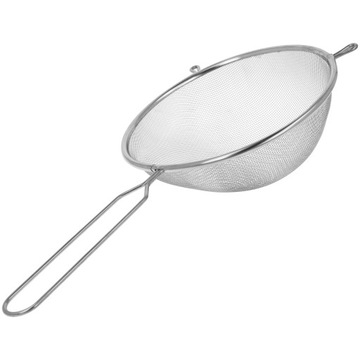 SITKO ŁYŻKA CEDZAKOWA STALOWA 20CM DO PIEROGÓW SZUMOWIN PODBIERAK