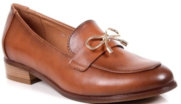 iShoes ЖЕНСКАЯ ОБУВЬ, ПЛОСКАЯ ПОДОШВА, МОКАСИНЫ-СЛИПЫ, КОРИЧНЕВЫЕ