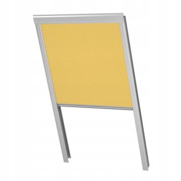 ROLETA dachowa TERMO do Rooflite Dakstra Dakea Velux Fakro 78x118 M6A żółta