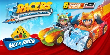 Набор фигурок T-Racers Mega Wheels (T-Rex)