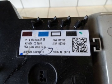 MB W166 ML 2012 LAMPA OSVĚTLENÍ KABINY POLSTROVÁNÍ A1669008706
