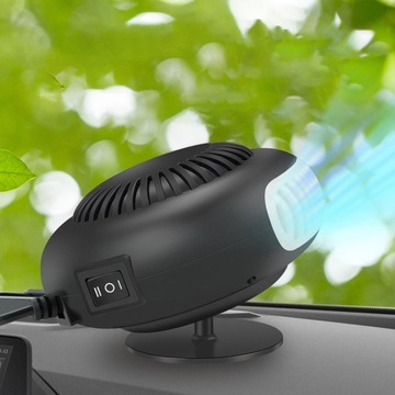 Ogrzewacz samochodowy Mini Regulowane ogrzewanie i chłodzenie Przenośna szyba przednia 12V 120W