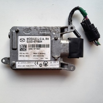 MODUŁ STEROWNIK ŚWIATEŁ XENON MAZDA 6 GH G33D-67Y80H