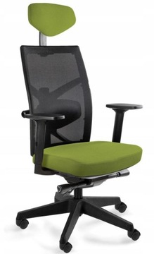 FOTEL TUNE olive 130 ERGONOMICZNY BIURO