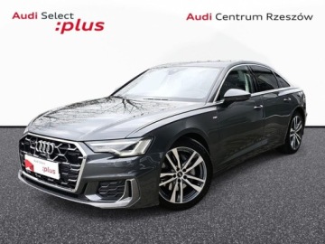 Audi A6 C8 Limousine Facelifting 3.0 50 TDI 286KM 2024 Audi A6 Limousine kamery 360, head up, aktywny tempomat, ogrzewanie postoj