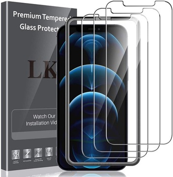 LK szkło hartowane 9H iPhone 12 Pro Max 6,7 cala