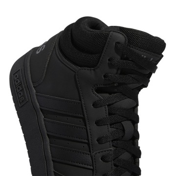 48 КРОССОВКИ МУЖСКИЕ ADIDAS ЧЕРНЫЕ ОБРУЧИ MID GV6683