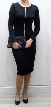 Черное платье для похудения Zip R 50 (34-56)