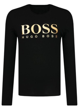 Koszulka z długim rękawem Hugo Boss czarna r.L