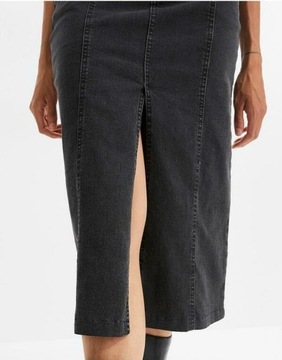 erb SPÓDNICA JEANSOWA DAMSKA ROZPOREK 46