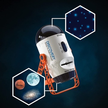 Discovery - Projektor kosmiczny, biay (Discovey