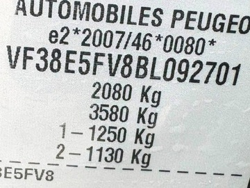 Peugeot 508 I SW 1.6 THP 156KM 2011 Peugeot 508 SW 1.6 turbo 156 KM Panorama dach Hak, zdjęcie 14
