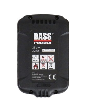 АККУМУЛЯТОР BASS POLISH 2,2 Ач АККУМУЛЯТОР ДЛЯ ИНСТРУМЕНТА 24 В