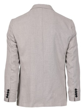MARYNARKA MĘSKA ELEGANCKA WIZYTOWA BAWEŁNIANA CASUAL JASNA BEŻOWA 54