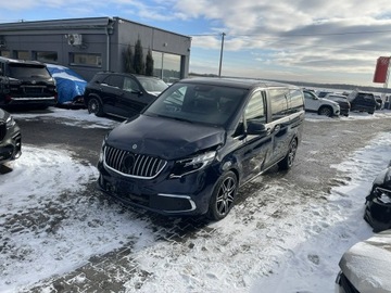 Mercedes Klasa V W447 Długi Facelifting 2.0 300d 237KM 2022 Mercedes V 300 4Matic Automat Kamery360 Burmaster, zdjęcie 3