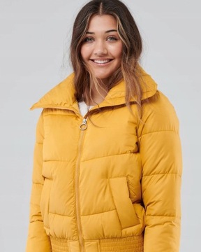 damska kurtka puffer Hollister Abercrombie L