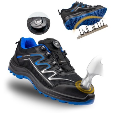 Рабочая обувь мужская спортивная обувь дышащая Boa Ft32 с лифтом