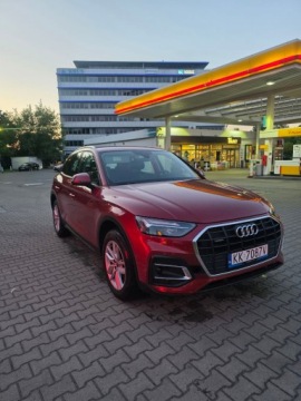 Audi Q5 II SUV Facelifting 2.0 40 TDI 204KM 2022 Audi Q5 40 TDI mHEV Quattro S tronic serwisowany w ASO