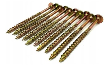 Шурупы столярные по дереву 6x240 TORX С ШАЙБОЙ ГОЛОВКОЙ DMX 100шт.