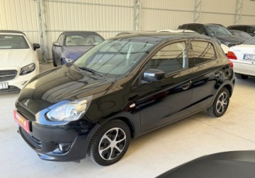 Mitsubishi Space Star Hatchback 5d 1.2 80KM 2014 Mitsubishi Space Star 1.2 BENZ 80 KM 2015r 1 Wlasciciel Warszawa, zdjęcie 11