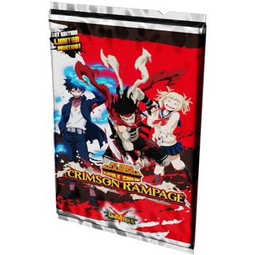 My Hero Academia Crimson Rampage Booster First Ed
