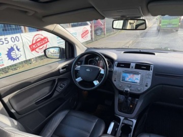 Ford Kuga II SUV 2.0 Duratorq TDCi 140KM 2012 Ford Kuga Nawigacja Panoramadach Lampy LED Automat Skora Podgrzewane Fotele, zdjęcie 19