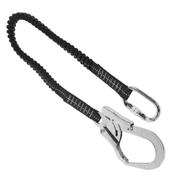 Pojedynczy stalowy haczyk elastyczny sznurek 18cm