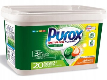 PUROX Kapsułki do prania Universal 20 szt
