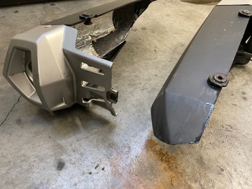 Выхлопная крышка Yamaha XT660Z Tenere, глушитель