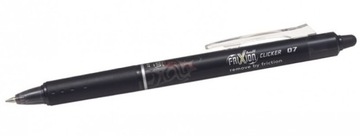Pióro kulkowe Pilot Frixion Clicker 0,7 mm czarne