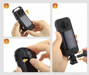 Держатель Чехол-адаптер Крышка объектива Insta360 X3