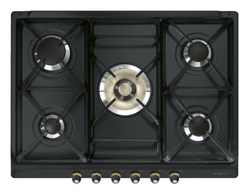 SMEG PŁYTA GAZOWA ANTRACYT SR775AO