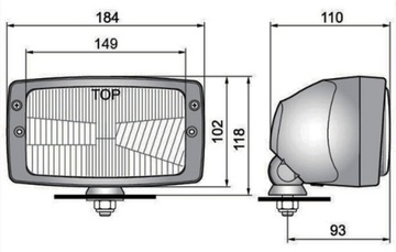 Комплект передних фар Передние фары Фары Экскаватор Вилочный погрузчик