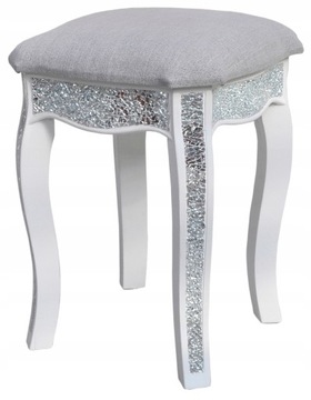 PUFA TABORET GLAMOUR kwadratowe siedzisko