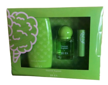 ZESTAW Perfumy Żel Pomadka GREEN Dominik Rupiński