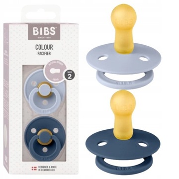 BIBS SMOCZEK USPOKAJAJĄCY 6+ KAUCZUK DWUPAK M