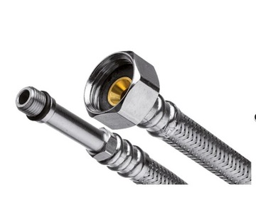 Wężyk Do Baterii 3/8 X M10 - 40Cm Nierdzewny
